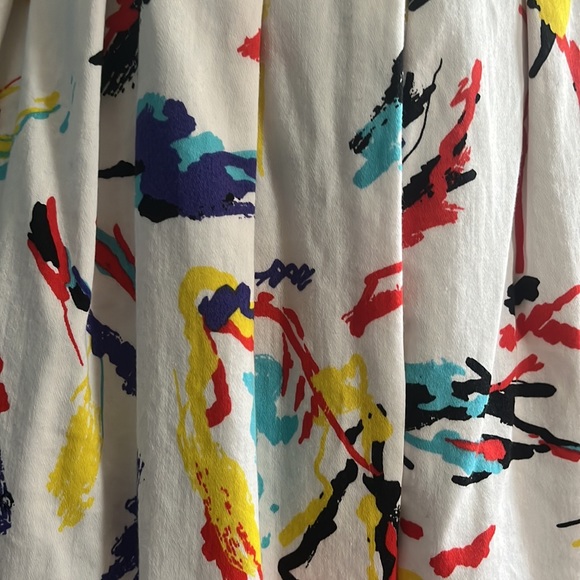 BB Dakota Colorful Spring Dress Size Small - Picture 5 of 7